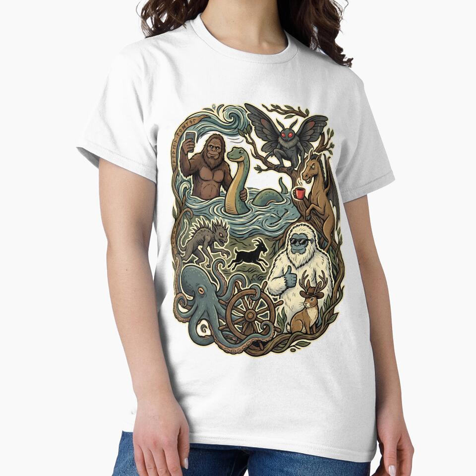 Whimsical Cryptid Creatures Folklore Gathering by k3rstman1