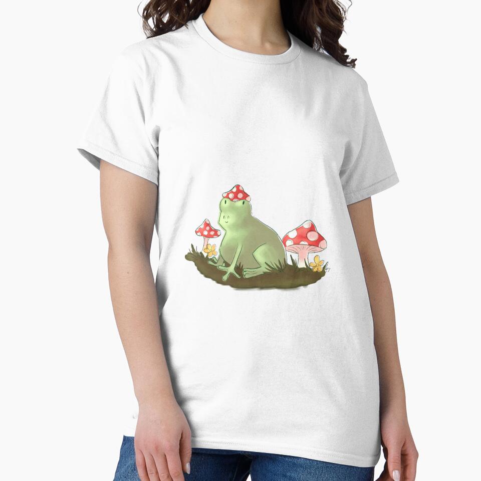 Mushroom Frog by frogsandbogs