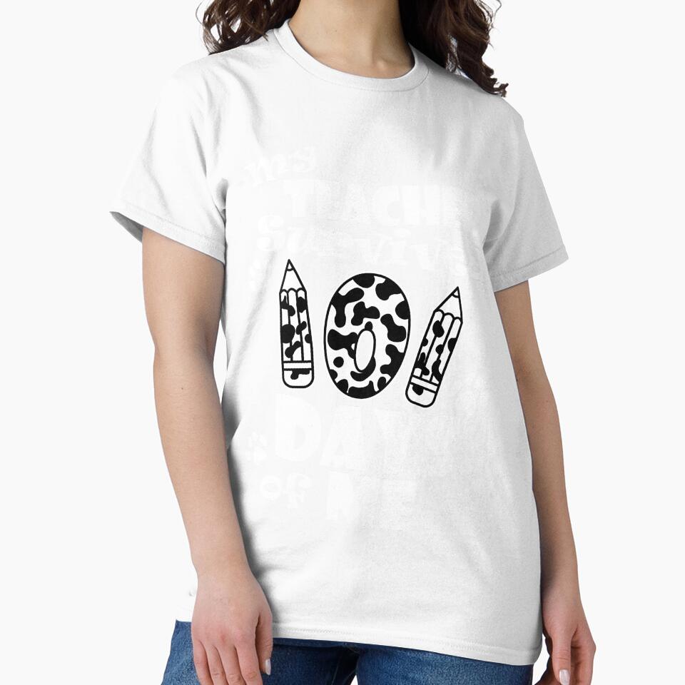 My Teacher Survived 101 days of Me School Dalmatian Dog by OdmiDesign