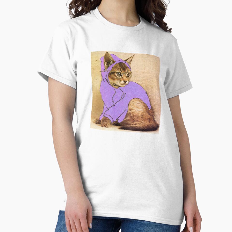 Hipster Kitty by Meme Economy