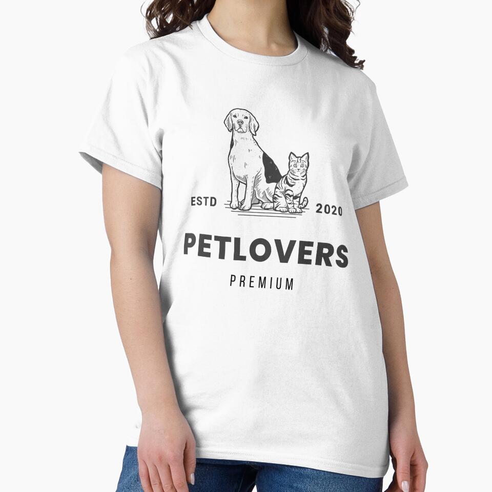 Cats Dogs Retro Petlovers Premium Brand Estd Established in 2020 by activlifewear
