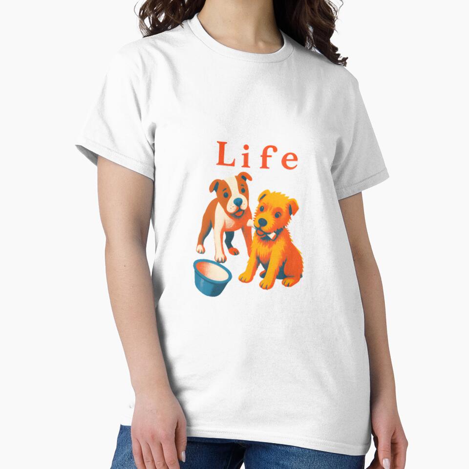 Cute Puppy Life Illustration by Colorful-Garden