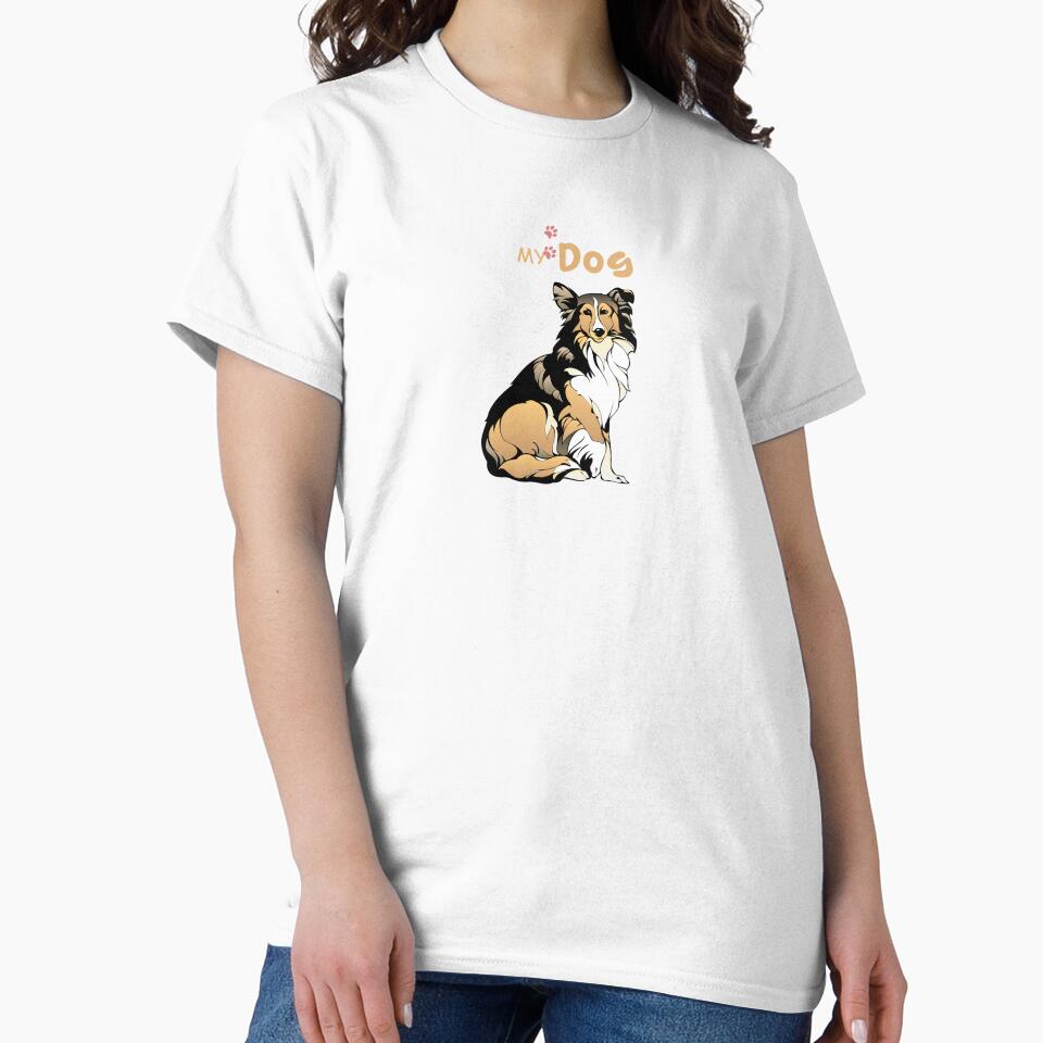 Love Dog Race T-shirt, design funny t-shirt Gift friends, social, "pets  T-Shirt. by SittipongDesign