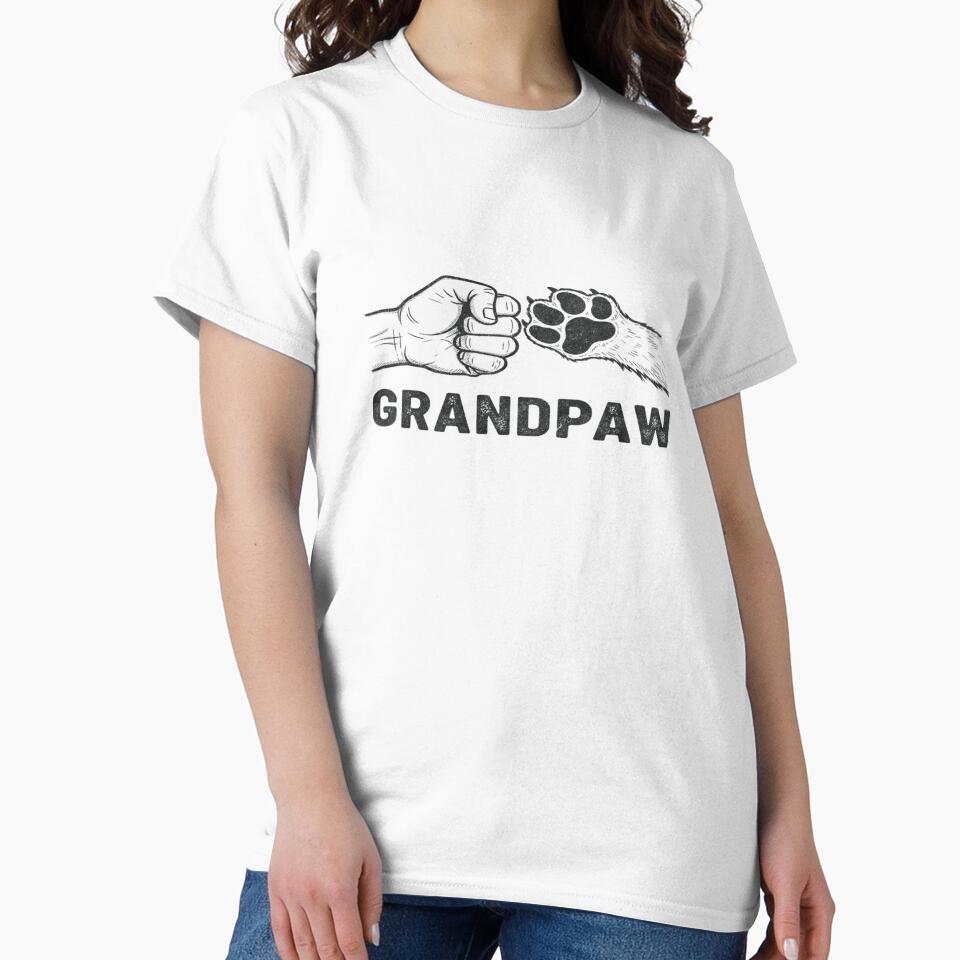 Grandpaw Grandpa Dog Grandpaw Appreciation by TynesDesign