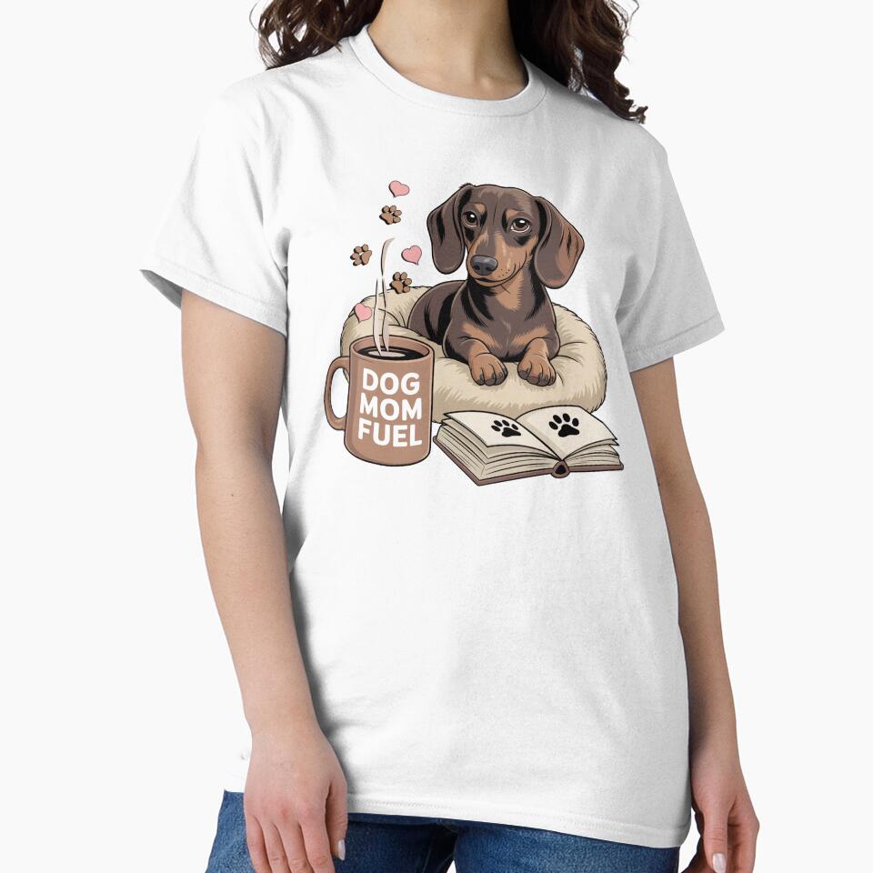 Dachshund Funny Wiener Dog Gift for Dog Mom by Cute & Sassy Custom Gifting Boutiques
