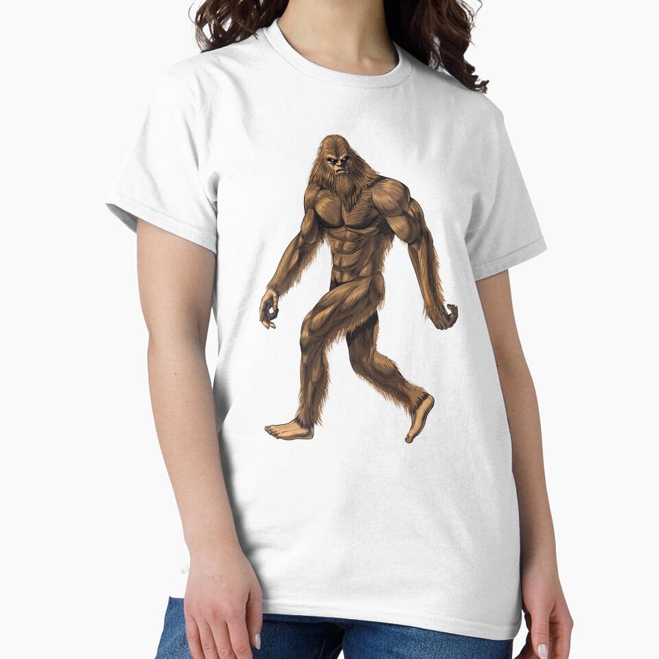 Cryptid Creature Bigfoot by underheaven