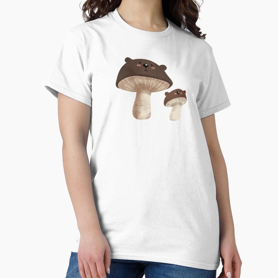 Brown Mushroom Bears by joymastron