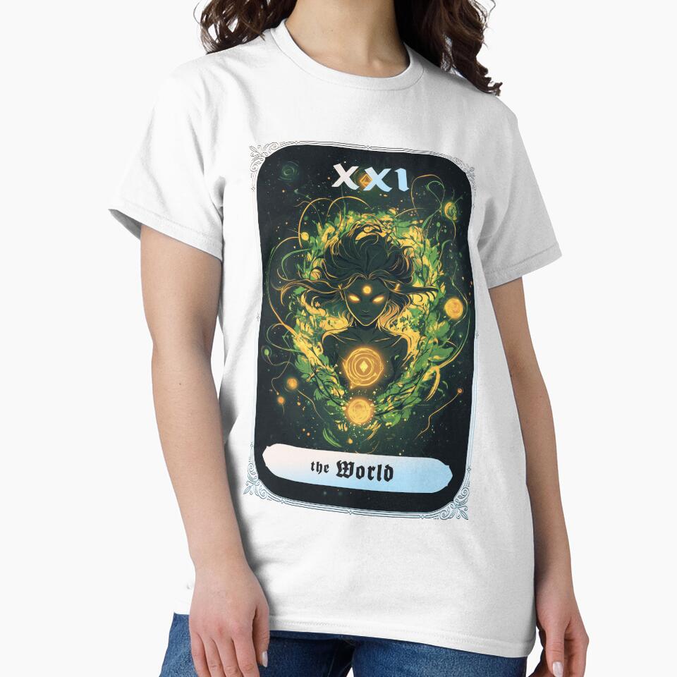 The World (XXI) - Tarot by Randy Verschueren