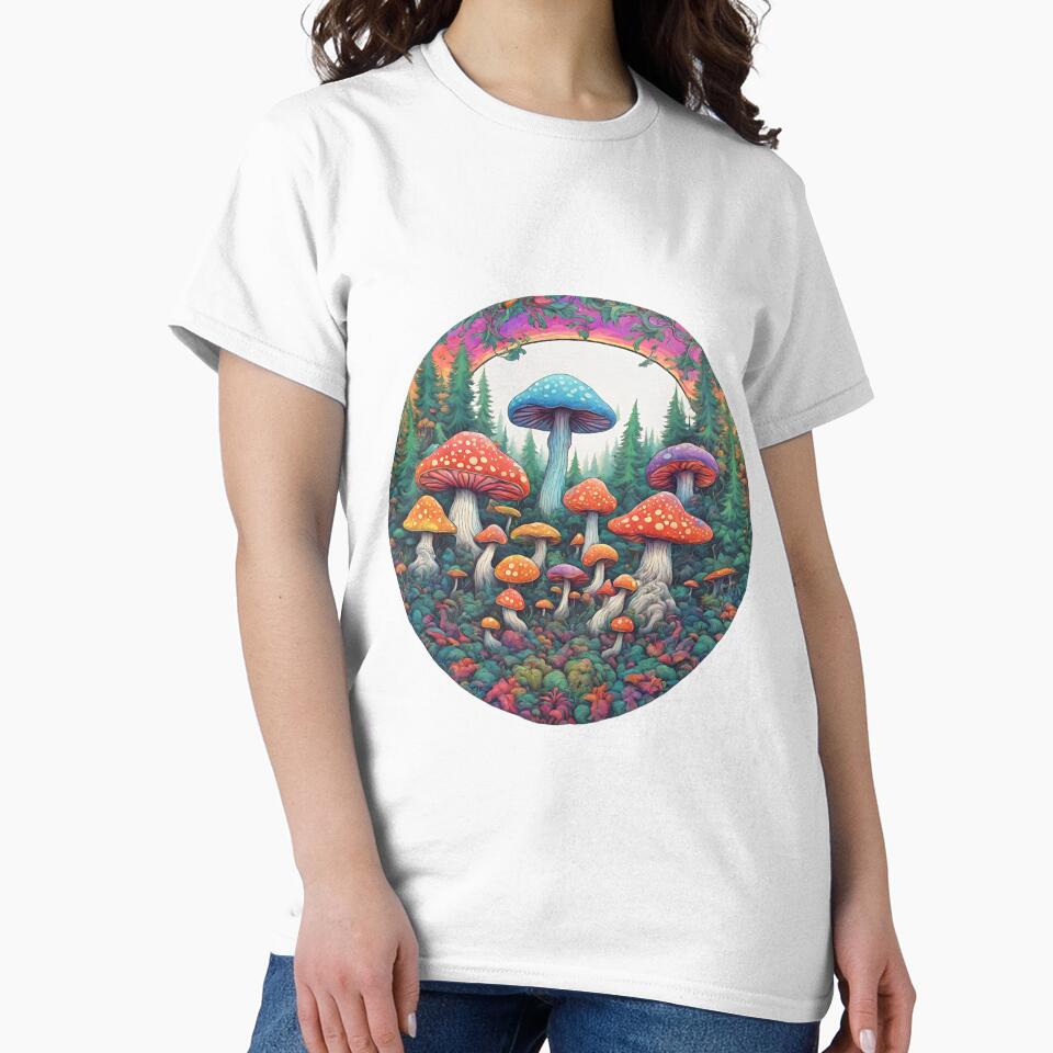 Psychedelic Mushrooms by CharmStudio