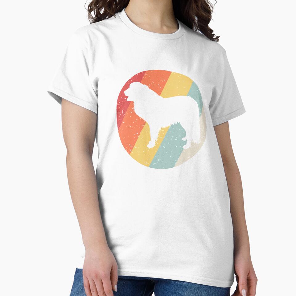 Vintage Retro Great Pyrenees by Vanover Designs