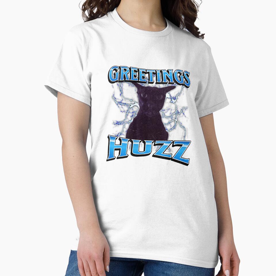 Greetings Huzz Funny Cat Meme by tadmercado