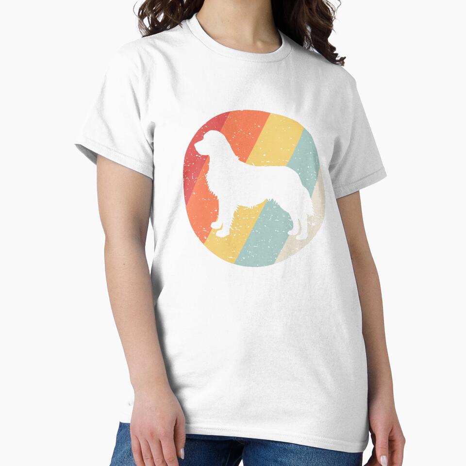 Vintage Retro Golden Retriever by Vanover Designs