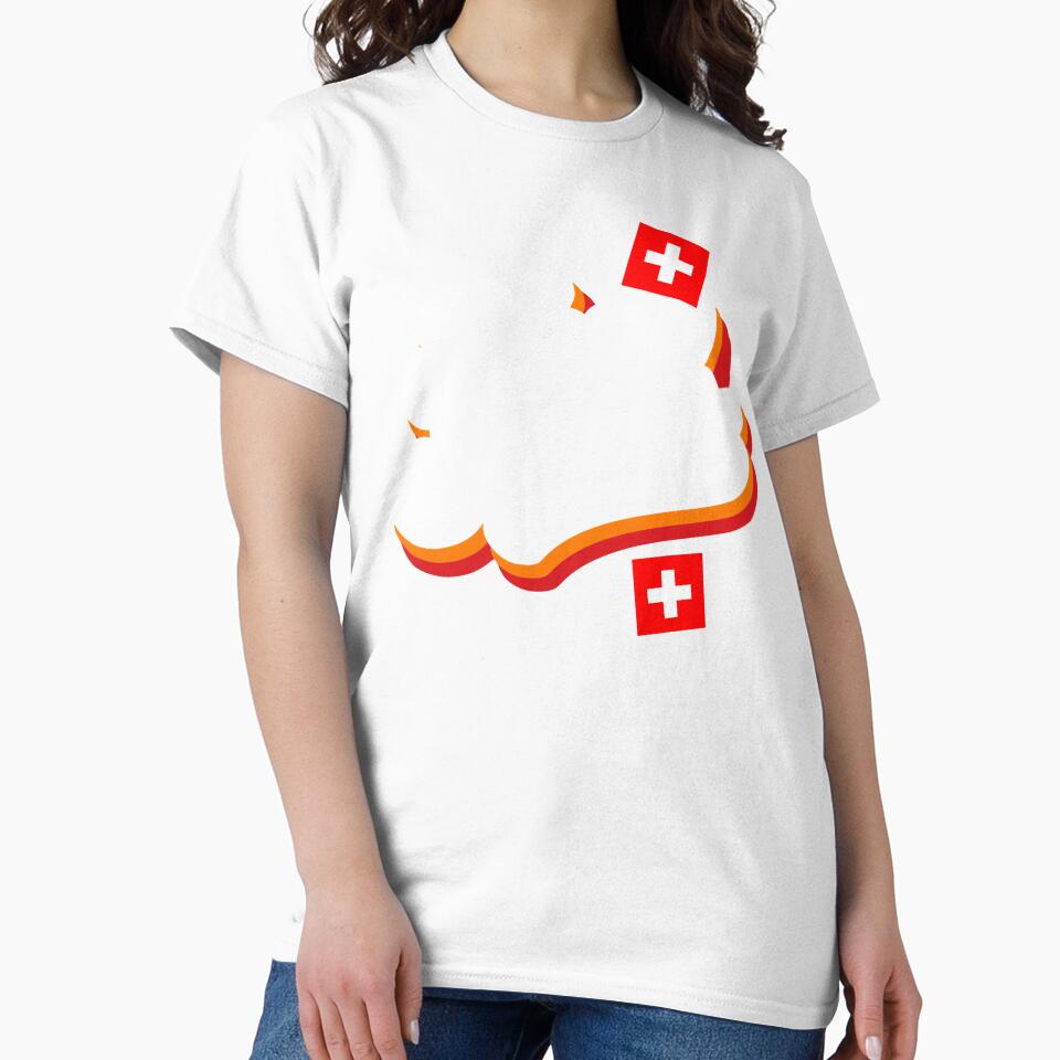 Hopp Schwiiz Swiss Sports Fan National Day by AntiqueImages