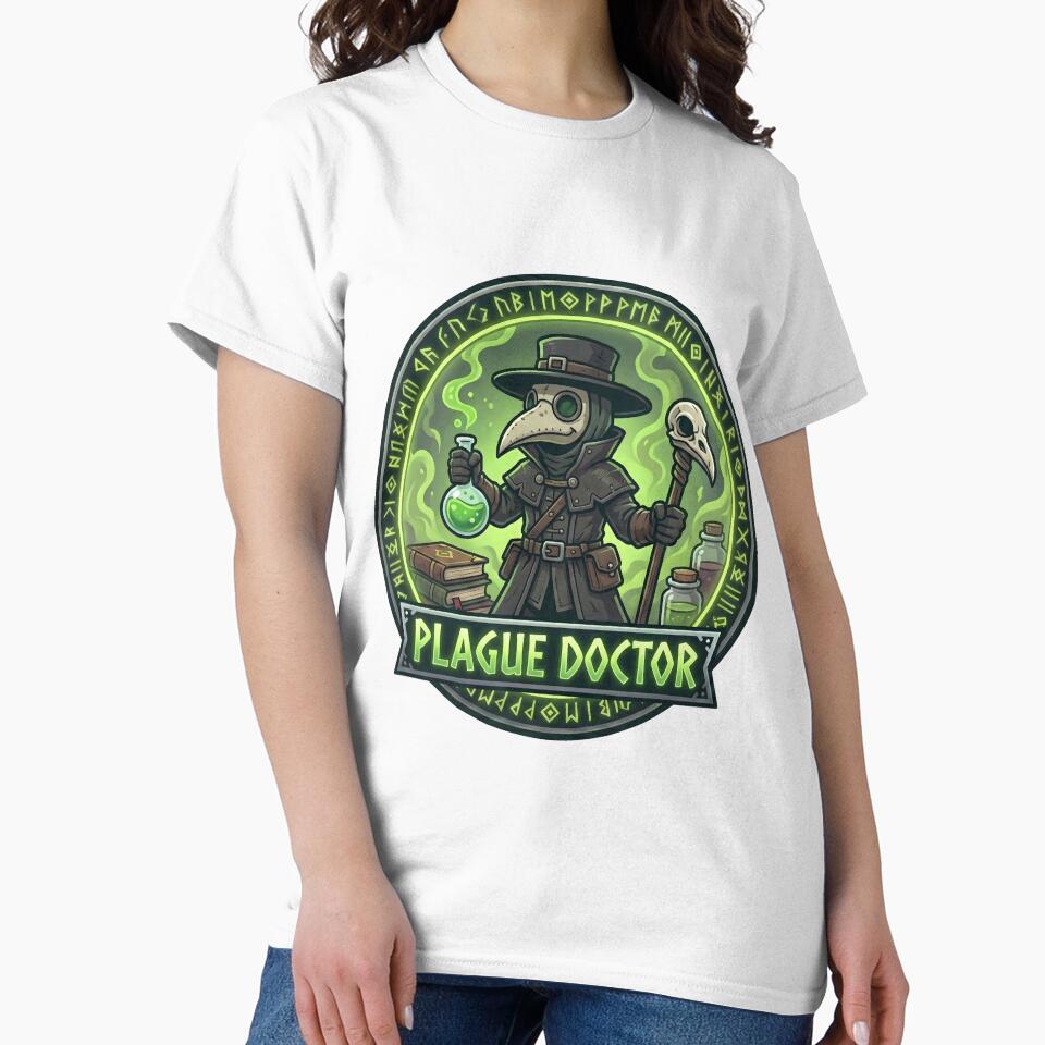 Blocky Plague Doctor RPG Gamer Avatar by SignumShop