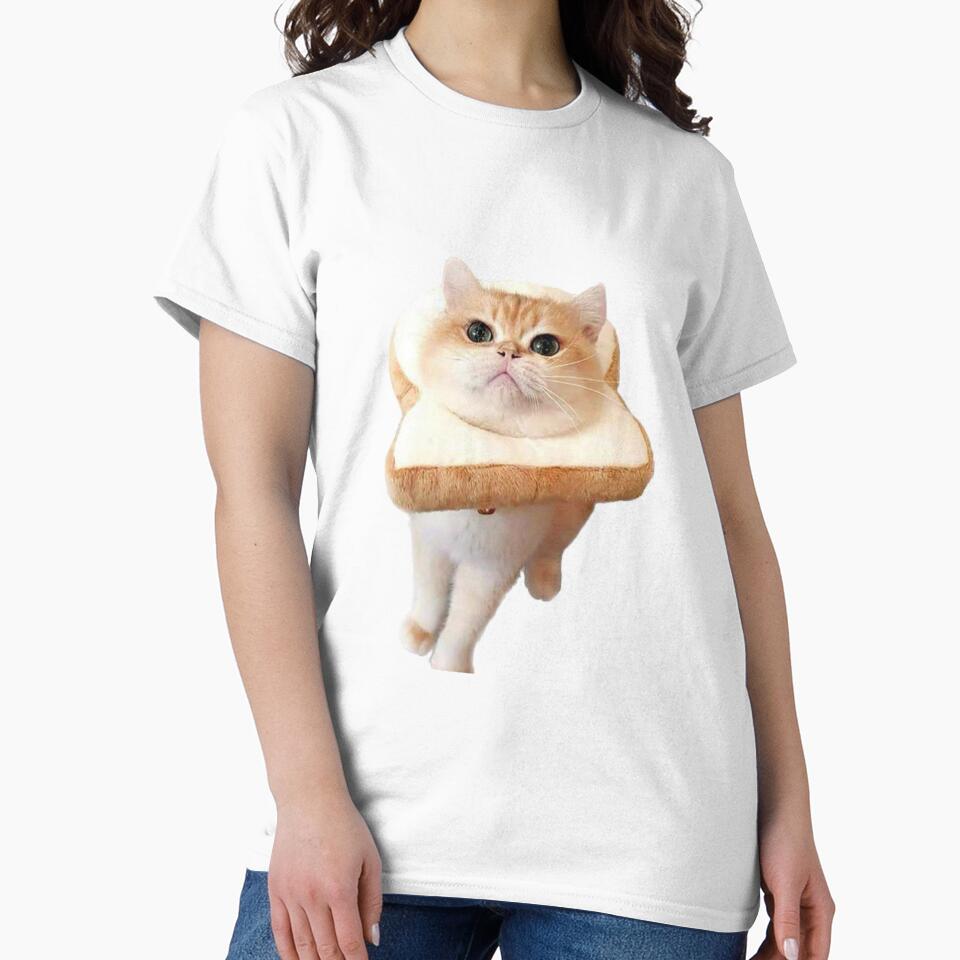 Cat Bread Head by Brendaallen  Art