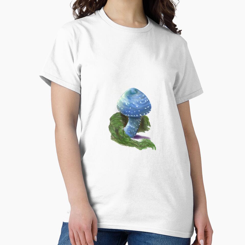 Blue Mushroom by CandifiedChaos