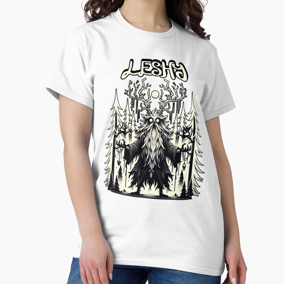 Mythological Illustration of Leshy by shypixels