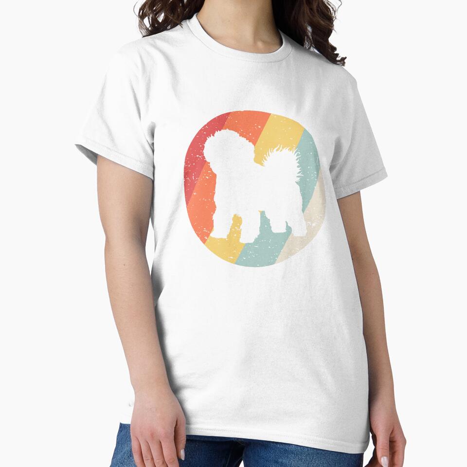 Vintage Retro Bichon Frise by Vanover Designs