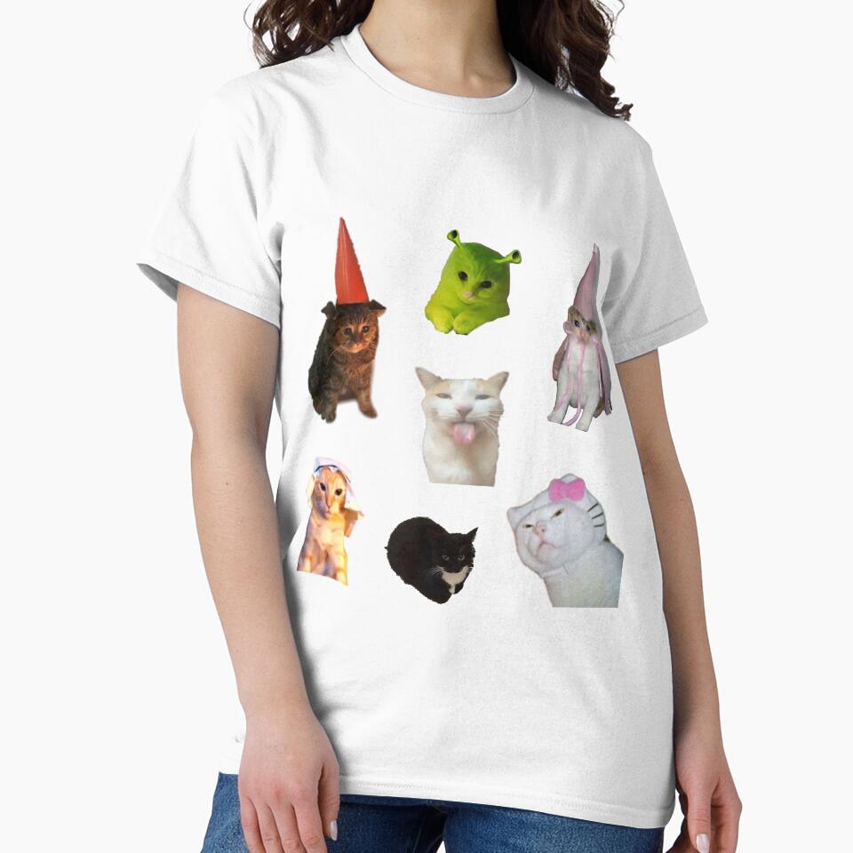 Funny Cat Memes Sticker Bundle of 7 by teaisfantastic