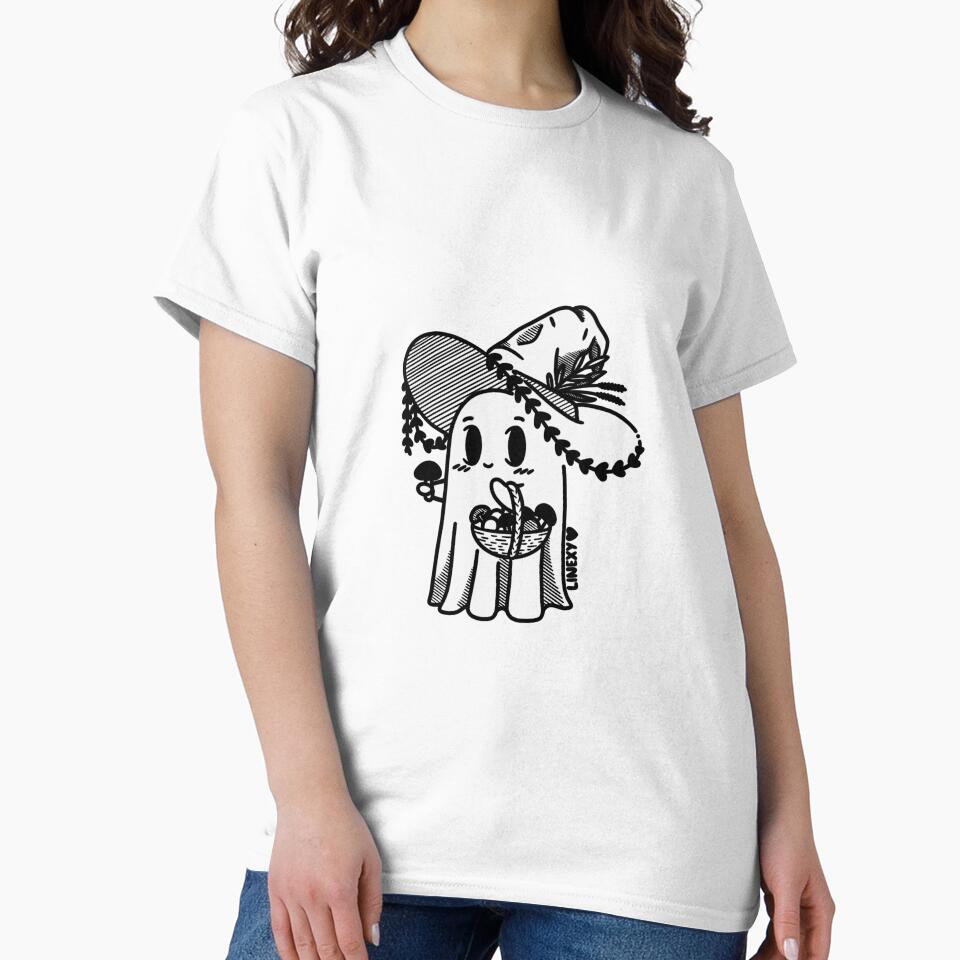Mushroom Forest Forager Ghost by Linexy