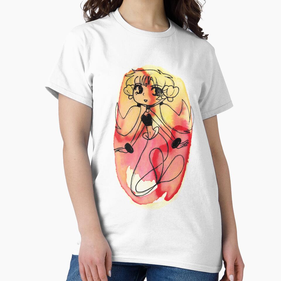 Red Mermaid Watercolor by SaradaBoru