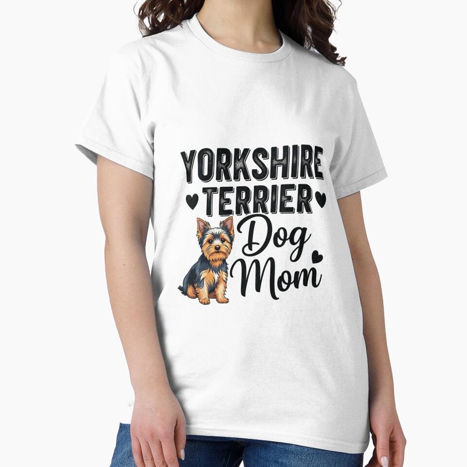 Real Yorkshire Terrier Dog Mom by DropRomance