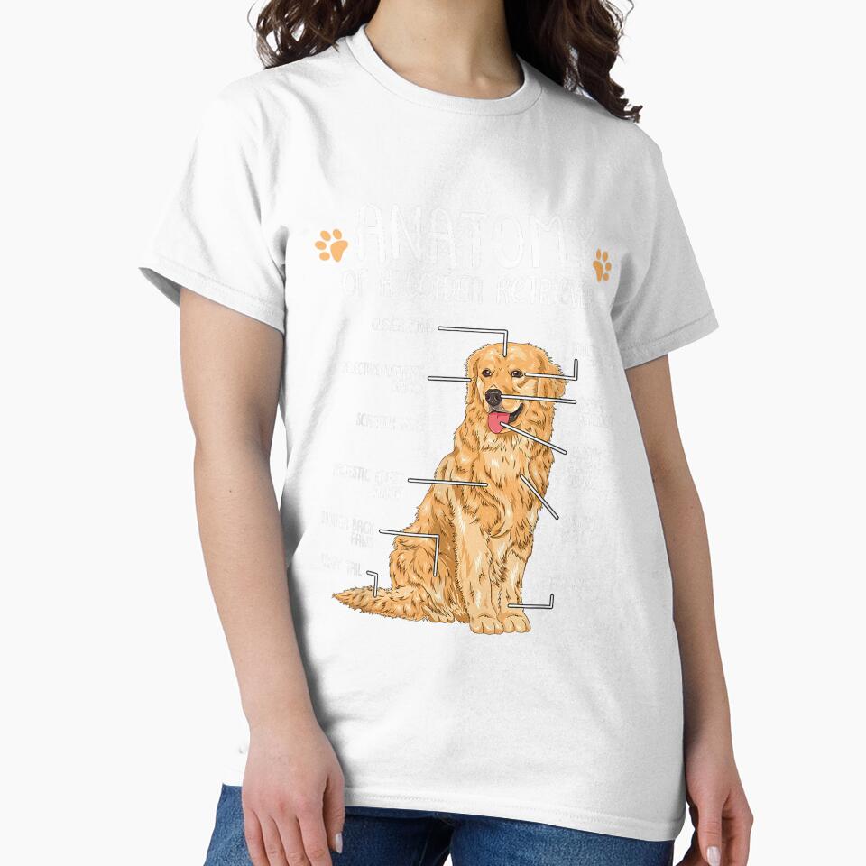 Real Anatomy of a Golden Retriever Dog Lover by myrosetee