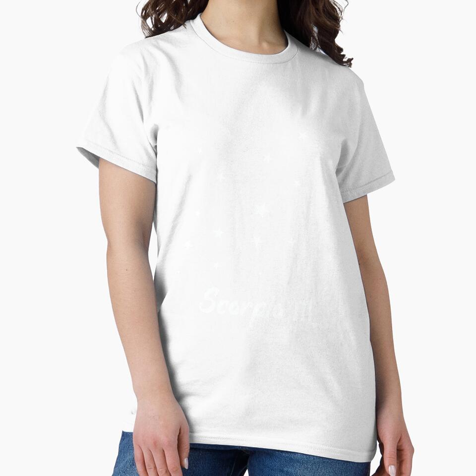 Scorpio Zodiac Star Constellation White Lines by LaGode