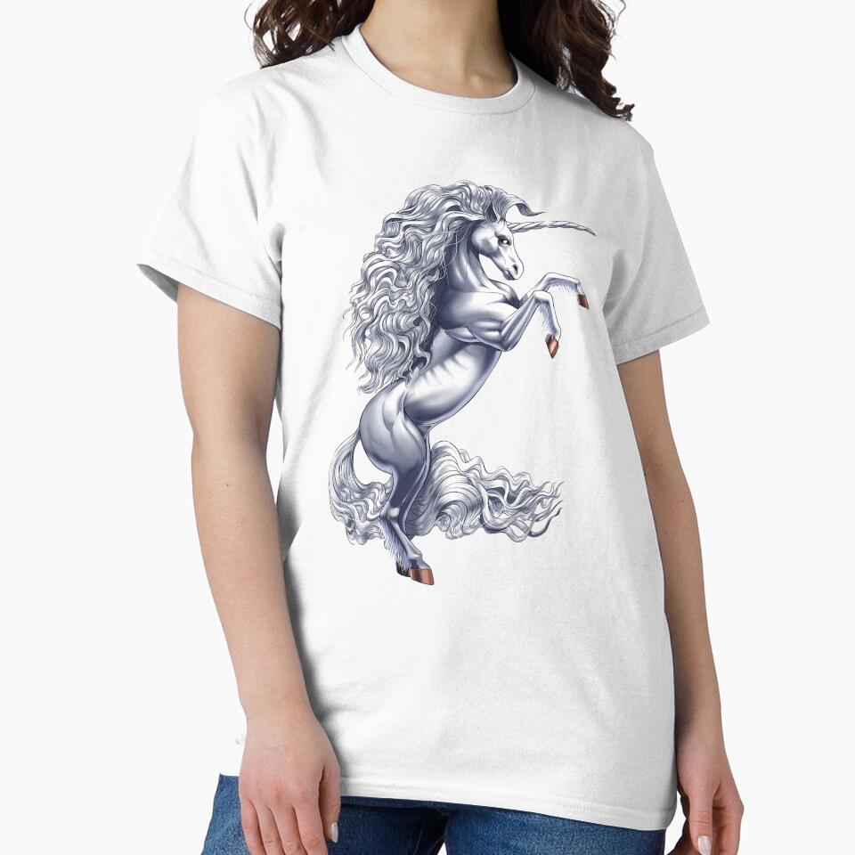 Cryptid Creature Unicorn by underheaven