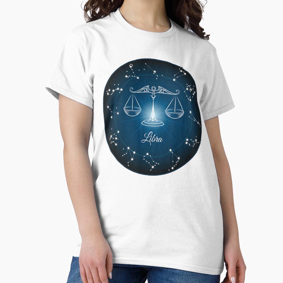 Libra: Zodiac Constellation Circle Star Sign by WearWolfDesigns