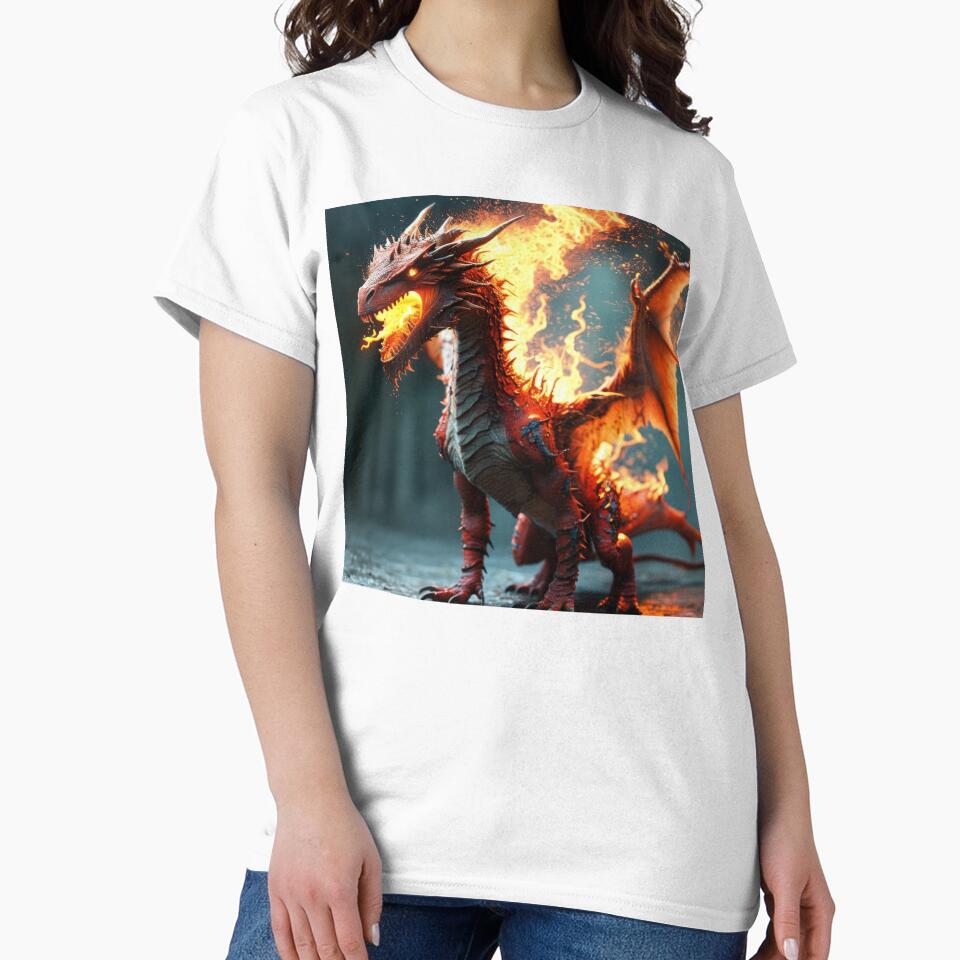 Dragon's Fiery Soul  breathing fire by Expressions-Sel