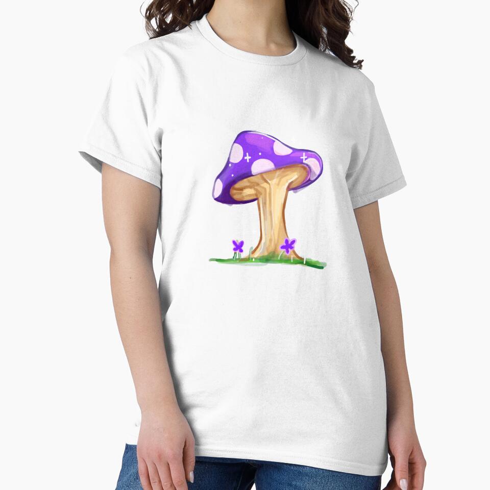 magical Purple Mushroom by Pindakaasje