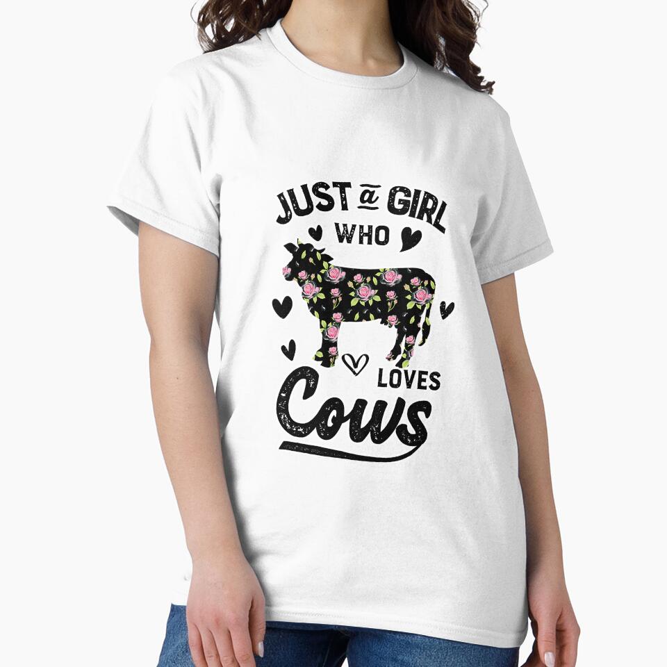 Just A Girl Who Loves Cows Meme by BundlerVq