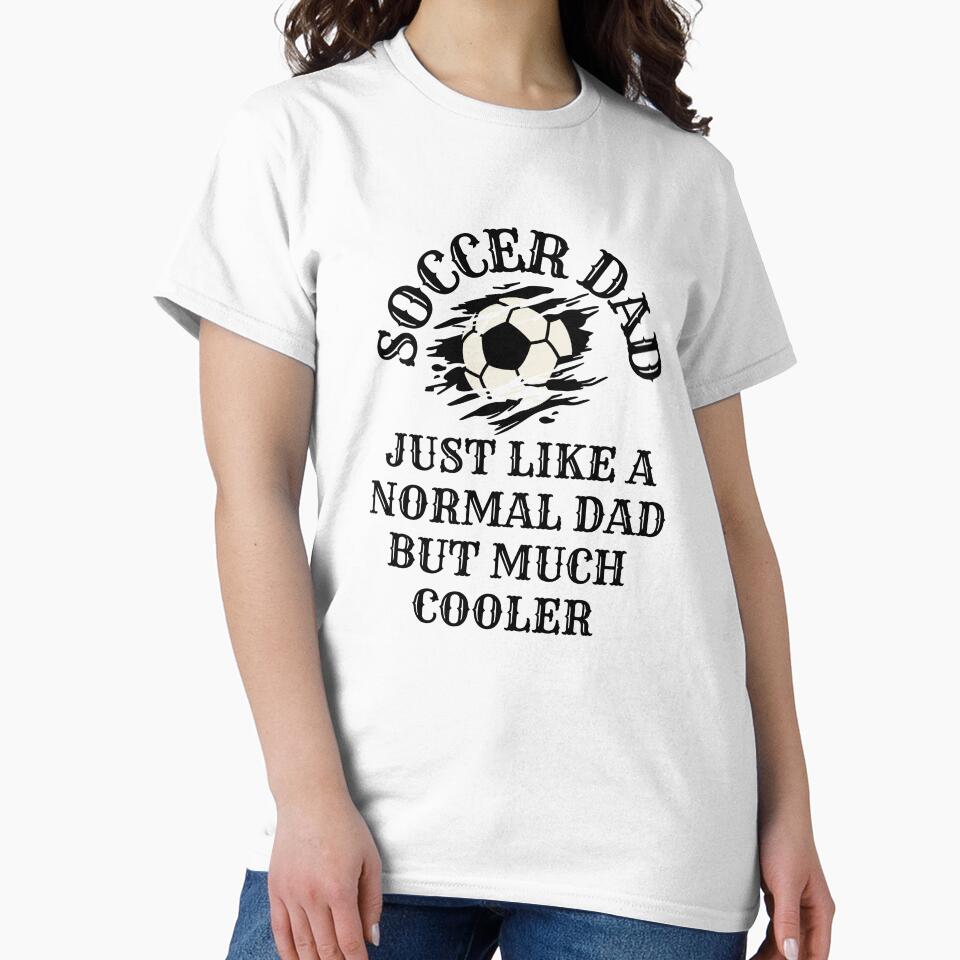 Funny Soccer Dad | Love Soccer Quote Jokes | Vintage Soccerball Fathers Day Christmas Birthday Gift for Dad Daddy Father by JooArtPrints  ★★★★★