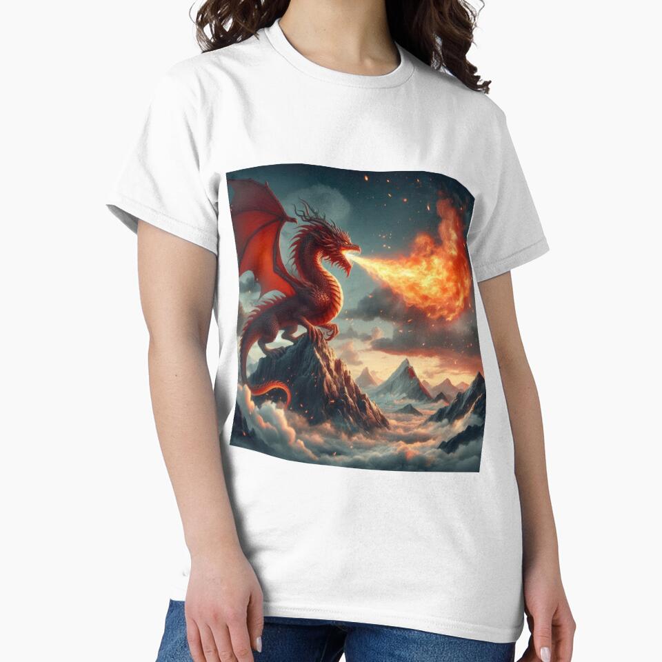 Red Dragon Guardian of the Flame by Expressions-Sel