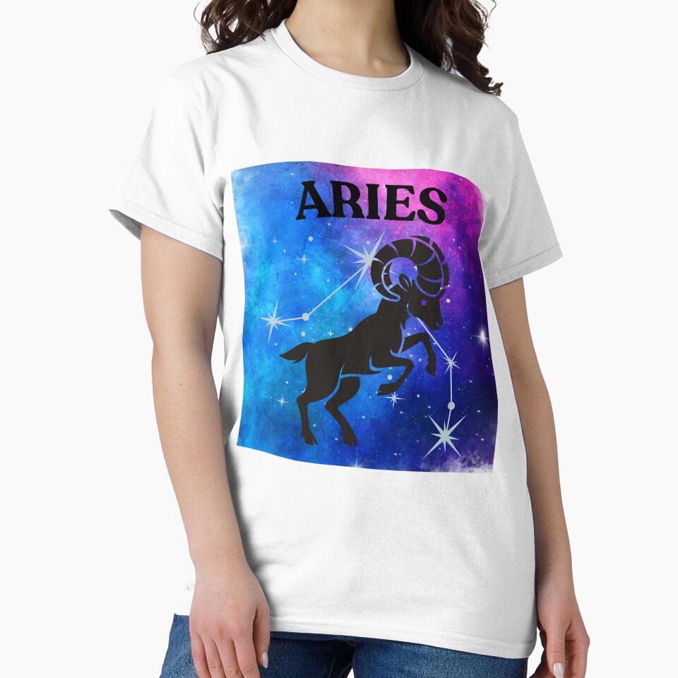 Zodiac Sign - Aries Line Art Illustration by Dragon-Act-Art