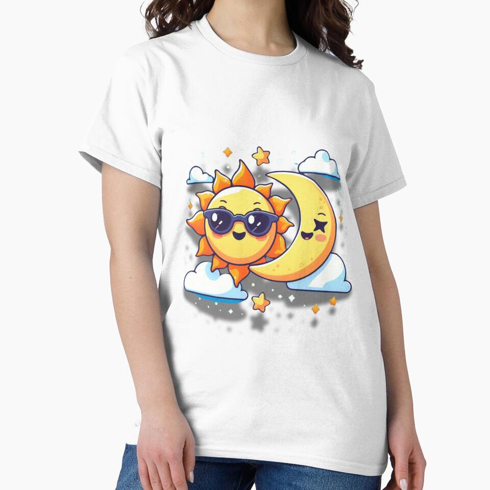 Starry Duo Sun and Moon Fun by muitee
