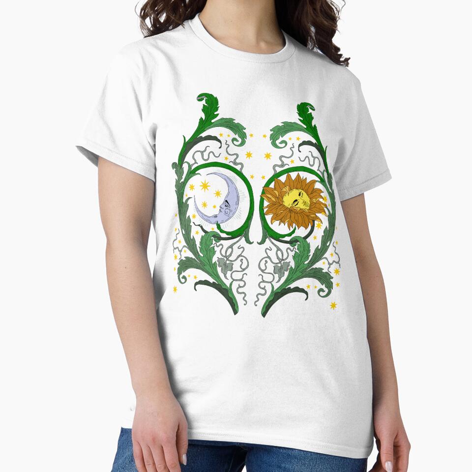 Blooming Sun and Moon by Chaos Bound Designs