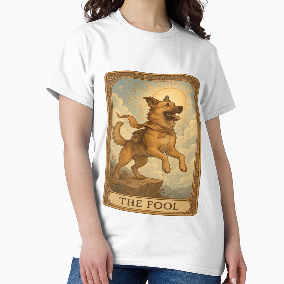 The Fool – Whimsical Tarot Dog Design by Petpixy