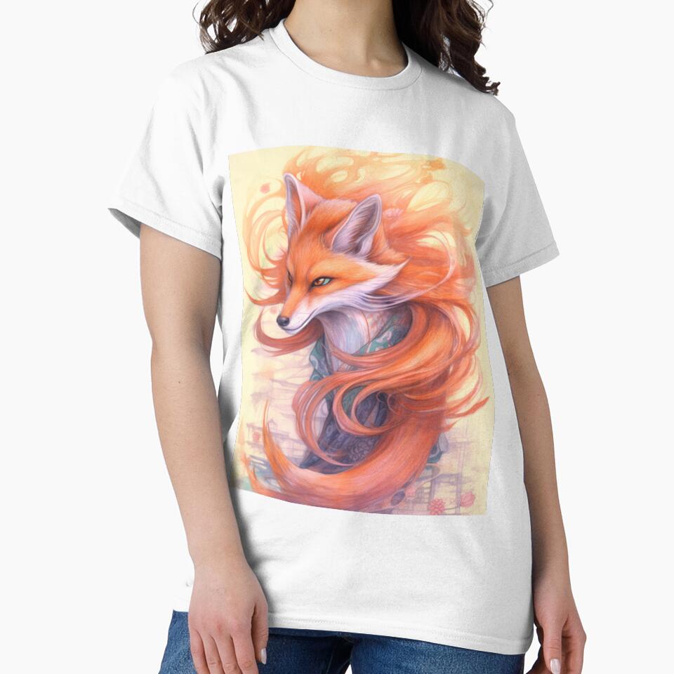Kitsune: The Enchanting Shapeshifter of Japanese Folklore by JLCableStudio