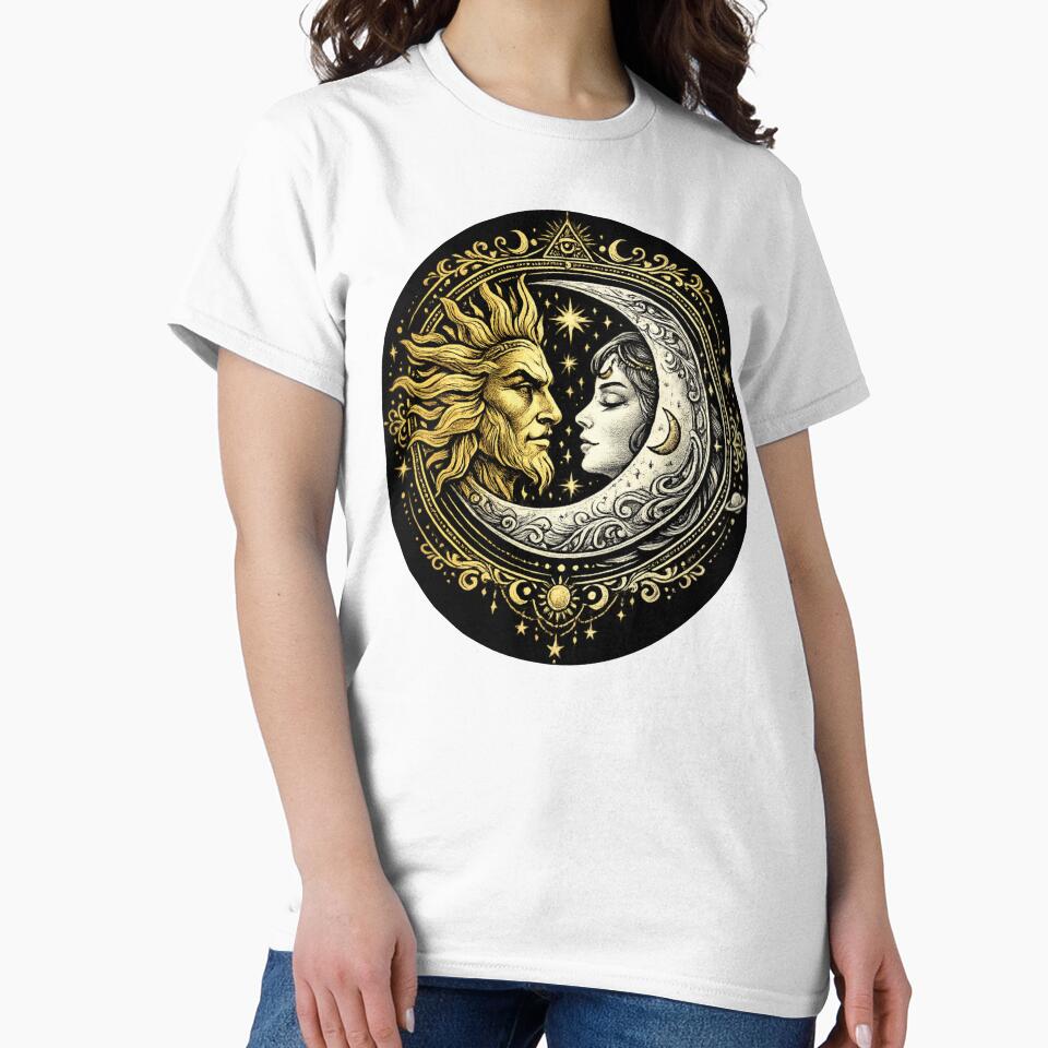 Sun and Moon Celestial Medallion by CyrilloArt