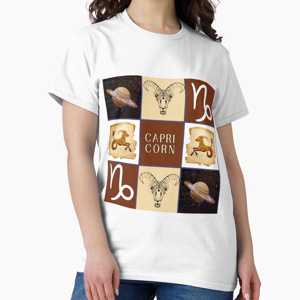 Capricorn Seagoat Zodiac Astrology Design by Scotti Cohn