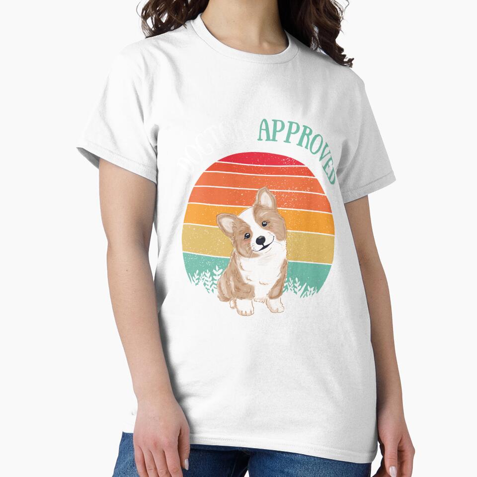 dogtor approved - Retro sunset Dog Lover by ChromaHeaven