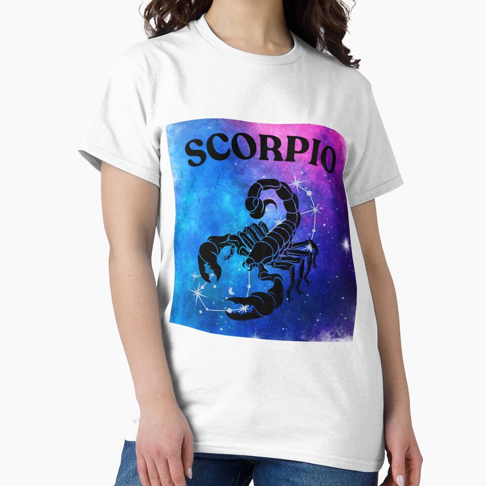 Zodiac Sign - Scorpio Line Art Illustration by Dragon-Act-Art