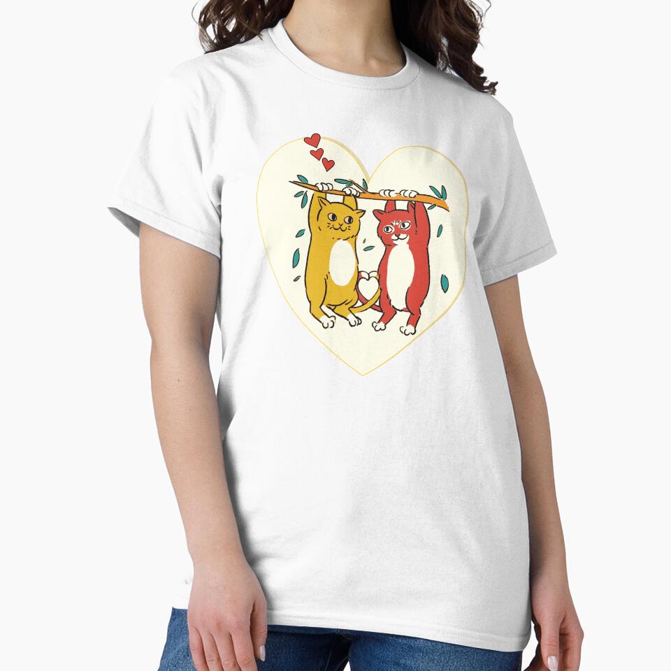 You Me and The Cats - Cute Animal, Cat lovers by HippoInkStudio