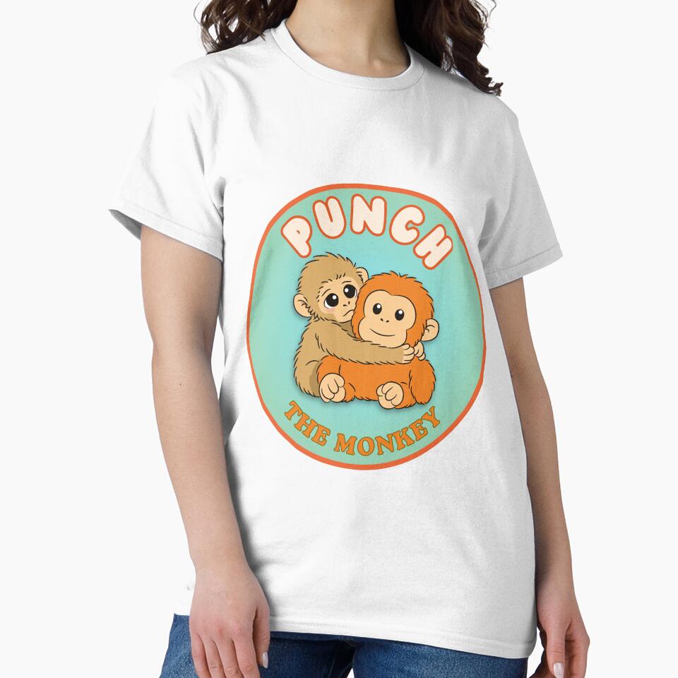 Funny punch the monkey Animal Meme Design  ver 11c– Cute toad Humor, toad frog Lover Gift, funny Animals by CosmicNook1