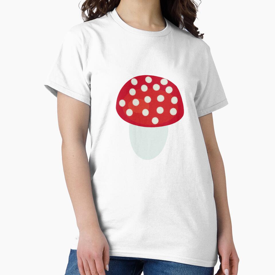 Amanita Mushroom – Cozy Fungi Art by Emerald-Otaku