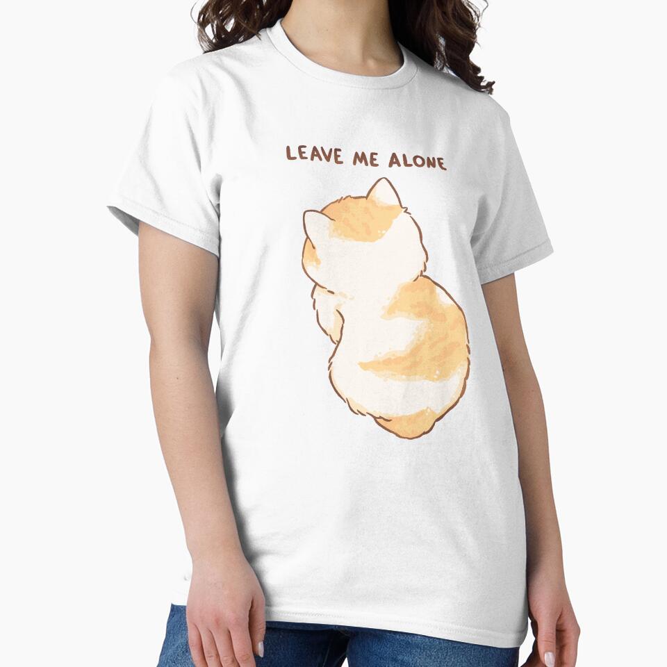 Sad Cat – Leave Me Alone by Peach Frog