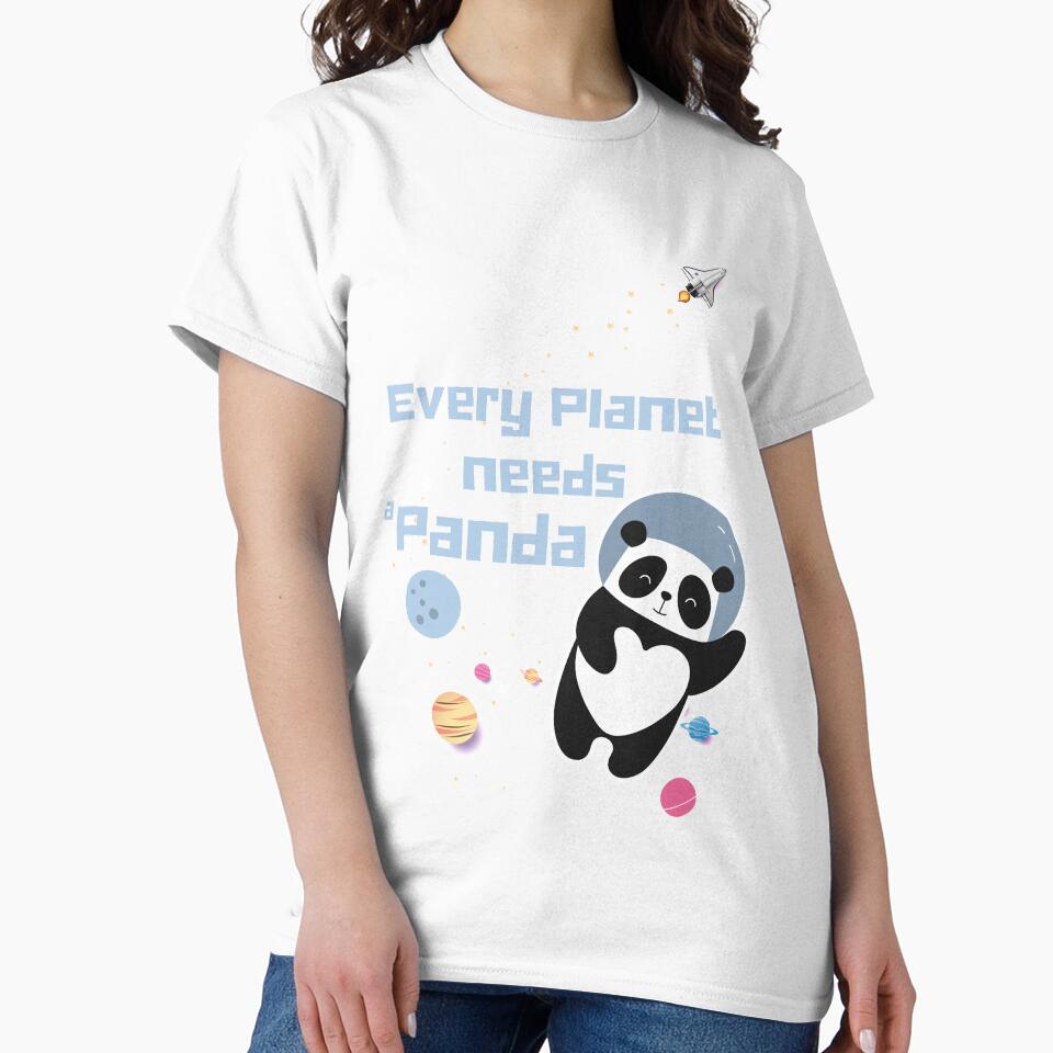 Cute Panda Astronaut by Ribsa
