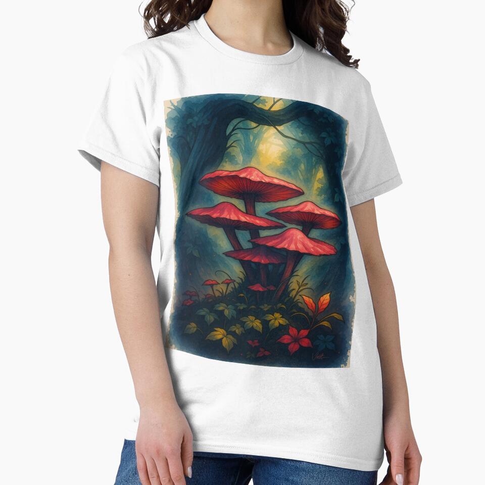 Woodland Mushroom Wonders by The Rogue Mark